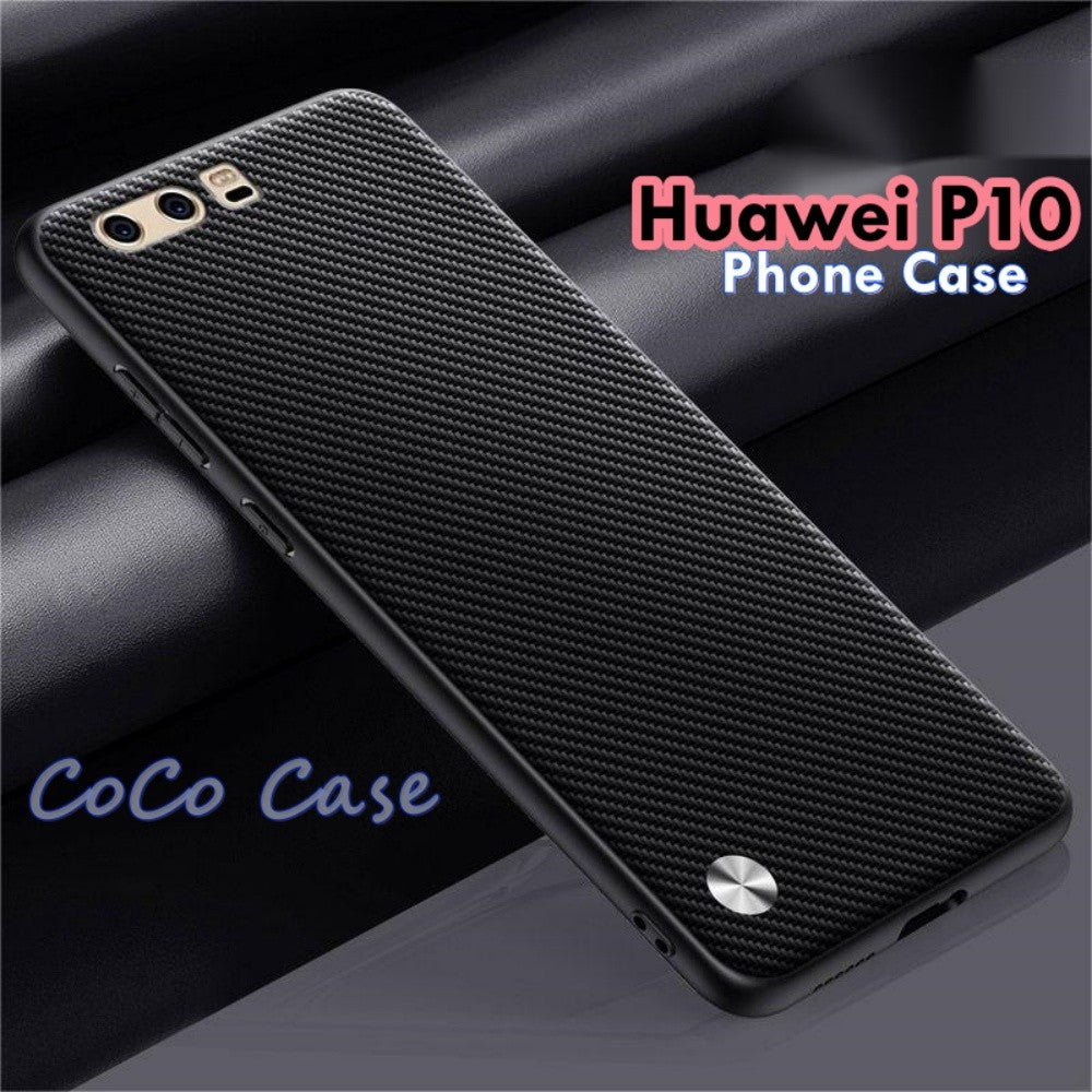For Huawei P10 Cover Silicone Professional Full Case Classic Simple Solid Color Phone Case Cover sweatproof
