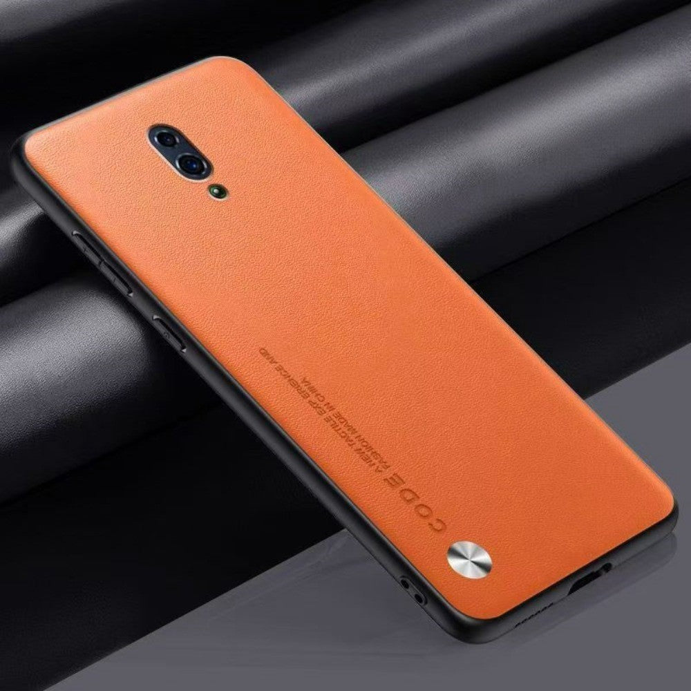 For OPPO Reno Cover Silicone Professional Full Case Classic Simple Solid Color Phone Case Cover sweatproof