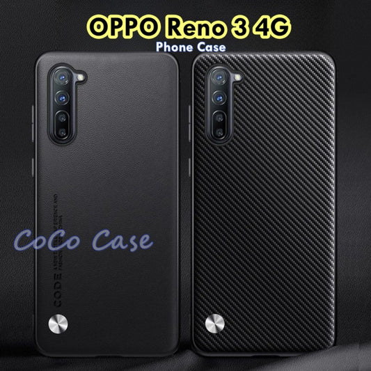For OPPO Reno 3 4G Cover Silicone Professional Full Case Classic Simple Solid Color Phone Case Cover sweatproof