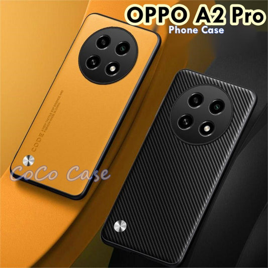 For OPPO A2 Pro Cover Silicone Professional Full Case Classic Simple Solid Color Phone Case Cover sweatproof
