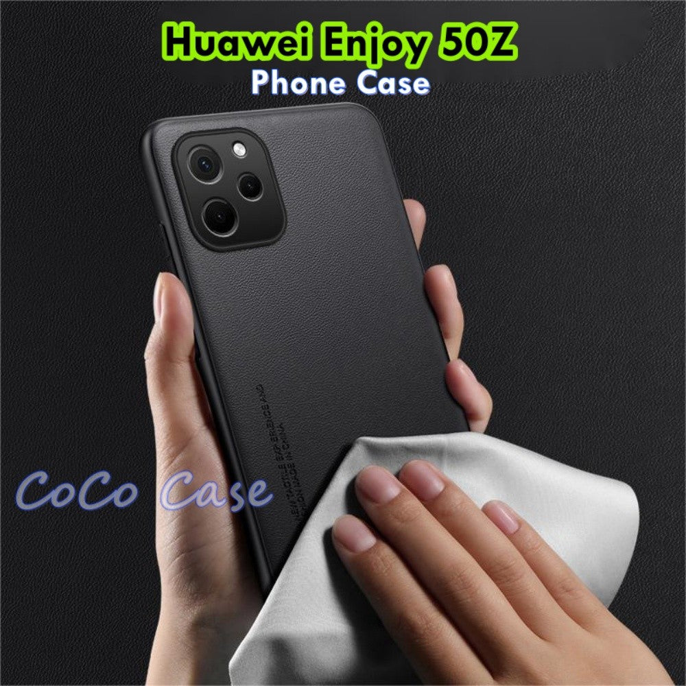 For Huawei Enjoy 50Z Cover Silicone Professional Full Case Classic Simple Solid Color Phone Case Cover sweatproof