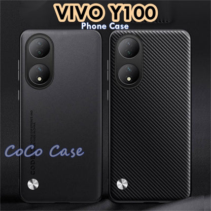 For VIVO Y100 Cover Silicone Professional Full Case Classic Simple Solid Color Phone Case Cover sweatproof