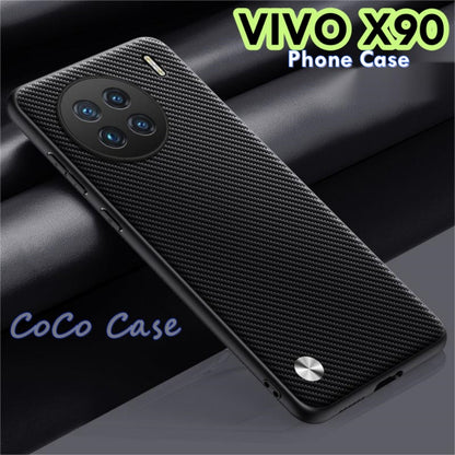 For VIVO X90 Cover Silicone Professional Full Case Classic Simple Solid Color Phone Case Cover sweatproof