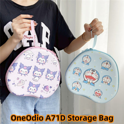 For OneOdio A71D Headphone Case Cartoon Creative Patterns Headset Earpads Storage Bag Casing Box