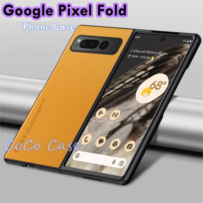 For Google Pixel Fold Cover Silicone Professional Full Case Classic Simple Solid Color Phone Case Cover sweatproof