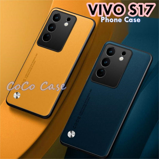 For VIVO S17 Cover Silicone Professional Full Case Classic Simple Solid Color Phone Case Cover sweatproof