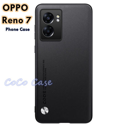 For OPPO Reno 7 Cover Silicone Professional Full Case Classic Simple Solid Color Phone Case Cover sweatproof