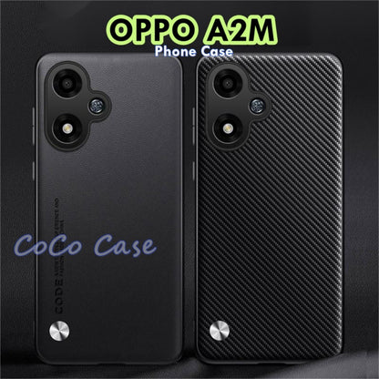 For OPPO A2M Cover Silicone Professional Full Case Classic Simple Solid Color Phone Case Cover sweatproof