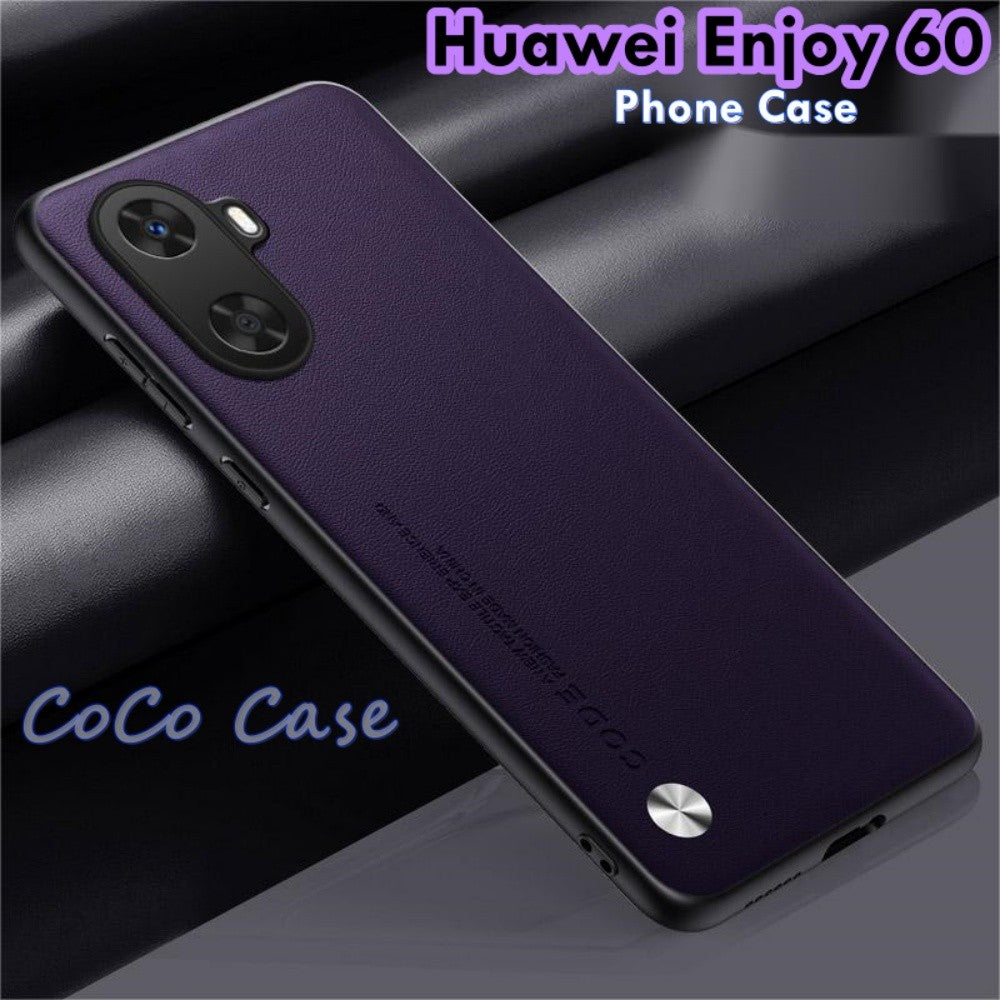 For Huawei Enjoy 60 Cover Silicone Professional Full Case Classic Simple Solid Color Phone Case Cover sweatproof
