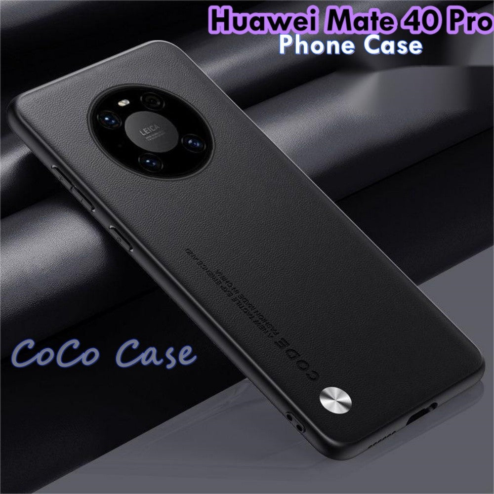 For Huawei Mate 40 Pro Cover Silicone Professional Full Case Classic Simple Solid Color Phone Case Cover sweatproof