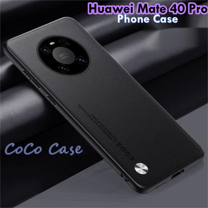 For Huawei Mate 40 Pro Cover Silicone Professional Full Case Classic Simple Solid Color Phone Case Cover sweatproof