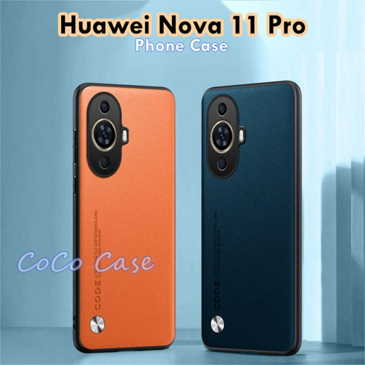 For Huawei Nova 11 Pro Cover Silicone Professional Full Case Classic Simple Solid Color Phone Case Cover sweatproof