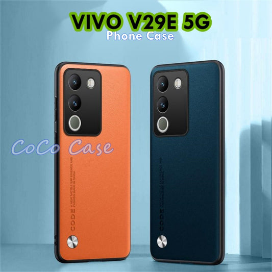 For VIVO V29E 5G Cover Silicone Professional Full Case Classic Simple Solid Color Phone Case Cover sweatproof