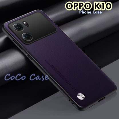 For OPPO K10 Cover Silicone Professional Full Case Classic Simple Solid Color Phone Case Cover sweatproof