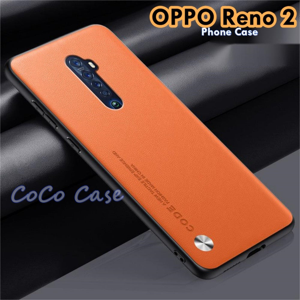 For OPPO Reno 2 Cover Silicone Professional Full Case Classic Simple Solid Color Phone Case Cover sweatproof
