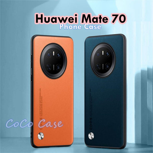 For Huawei Mate 70 Cover Silicone Professional Full Case Classic Simple Solid Color Phone Case Cover sweatproof