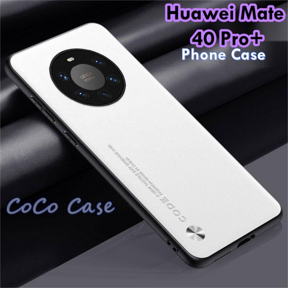 For Huawei Mate 40 Pro+ Cover Silicone Professional Full Case Classic Simple Solid Color Phone Case Cover sweatproof
