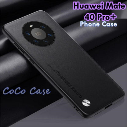 For Huawei Mate 40 Pro+ Cover Silicone Professional Full Case Classic Simple Solid Color Phone Case Cover sweatproof