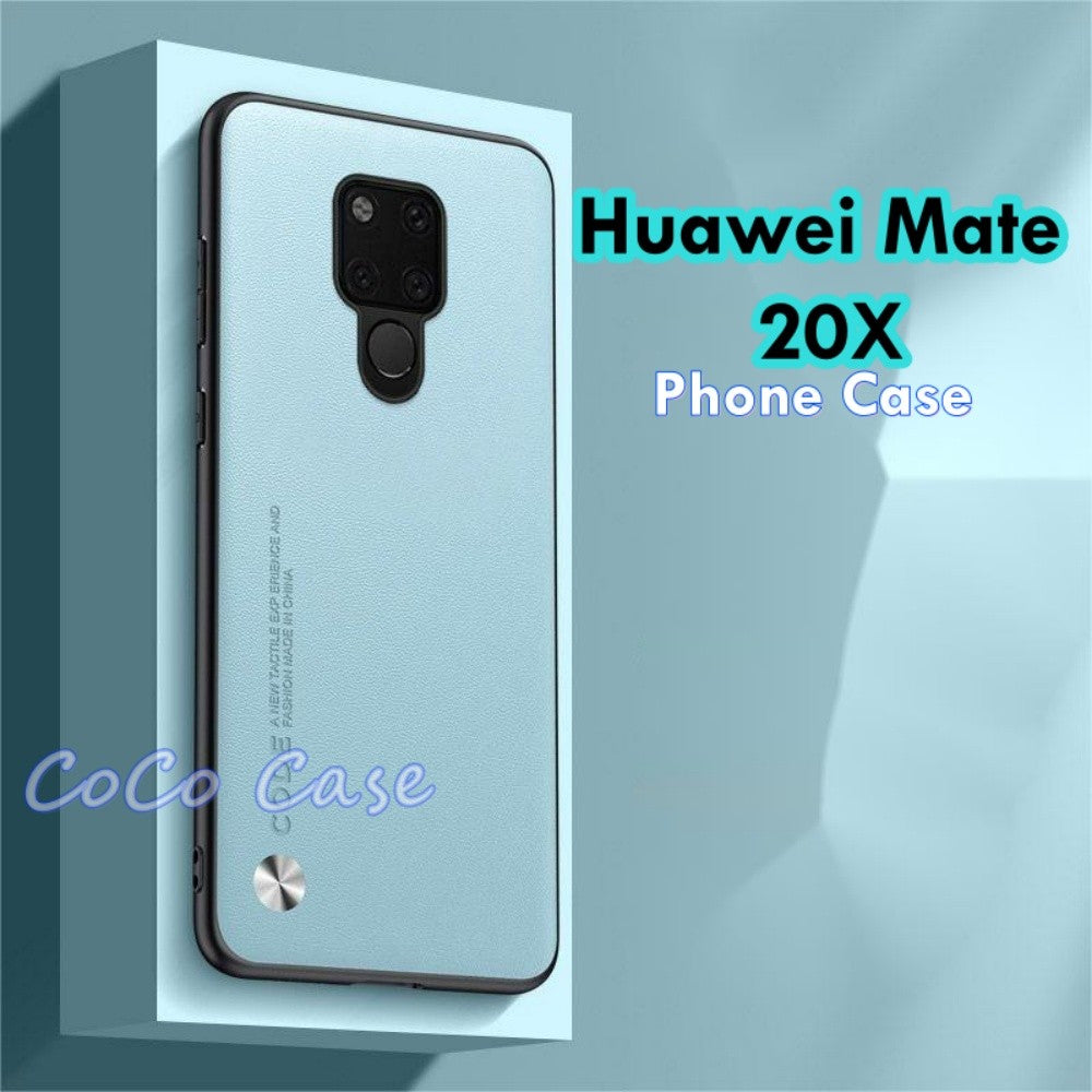 For Huawei Mate 20X Cover Silicone Professional Full Case Classic Simple Solid Color Phone Case Cover sweatproof