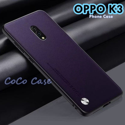 For OPPO K3 Cover Silicone Professional Full Case Classic Simple Solid Color Phone Case Cover sweatproof