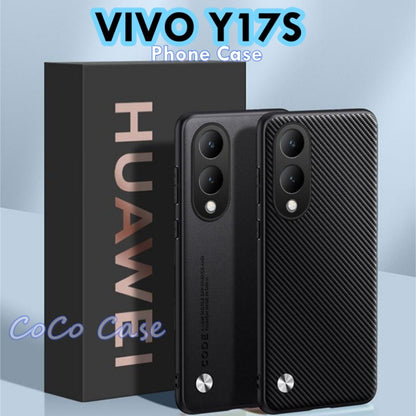 For VIVO Y17S Cover Silicone Professional Full Case Classic Simple Solid Color Phone Case Cover sweatproof