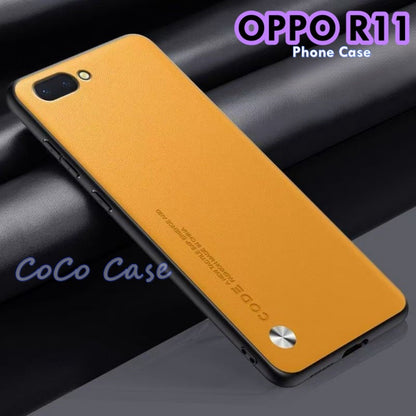 For OPPO R11 Cover Silicone Professional Full Case Classic Simple Solid Color Phone Case Cover sweatproof
