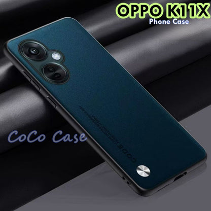 For OPPO K11X Cover Silicone Professional Full Case Classic Simple Solid Color Phone Case Cover sweatproof