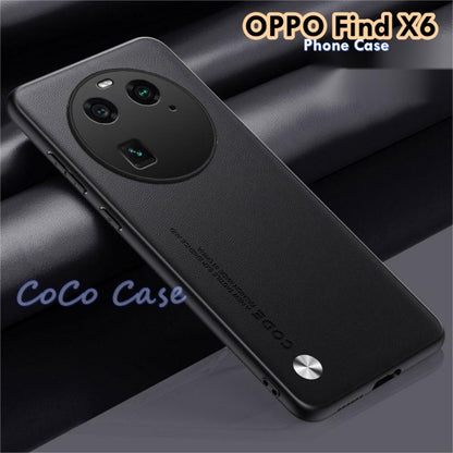 For OPPO Find X6 Cover Silicone Professional Full Case Classic Simple Solid Color Phone Case Cover sweatproof