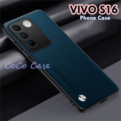 For VIVO S16 Cover Silicone Professional Full Case Classic Simple Solid Color Phone Case Cover sweatproof