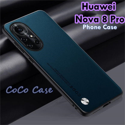For Huawei Nova 8 Pro Cover Silicone Professional Full Case Classic Simple Solid Color Phone Case Cover sweatproof