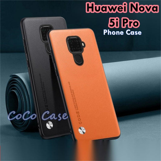 For Huawei Nova 5i Pro Cover Silicone Professional Full Case Classic Simple Solid Color Phone Case Cover sweatproofv