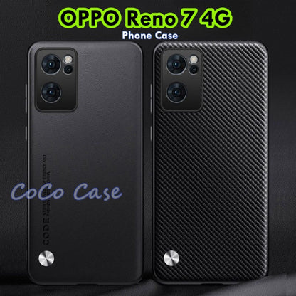 For OPPO Reno 7 4G Cover Silicone Professional Full Case Classic Simple Solid Color Phone Case Cover sweatproof