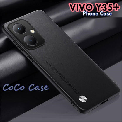 For VIVO Y35+ Cover Silicone Professional Full Case Classic Simple Solid Color Phone Case Cover sweatproof