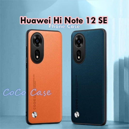 For Huawei Hi Note 12 SE Cover Silicone Professional Full Case Classic Simple Solid Color Phone Case Cover sweatproof