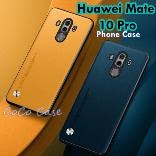 For Huawei Mate 10 Pro Cover Silicone Professional Full Case Classic Simple Solid Color Phone Case Cover sweatproof