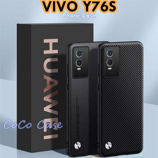 For VIVO Y76S Cover Silicone Professional Full Case Classic Simple Solid Color Phone Case Cover sweatproof
