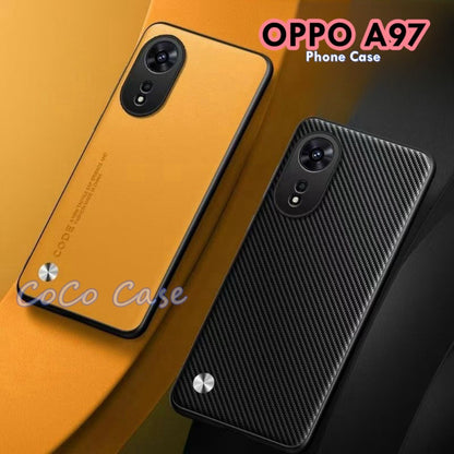For OPPO A97 Cover Silicone Professional Full Case Classic Simple Solid Color Phone Case Cover sweatproof