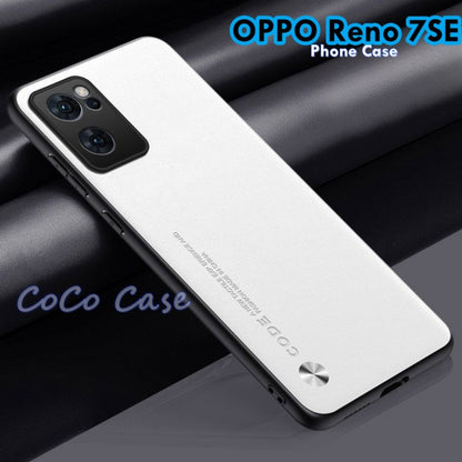For OPPO Reno 7SE Cover Silicone Professional Full Case Classic Simple Solid Color Phone Case Cover sweatproof