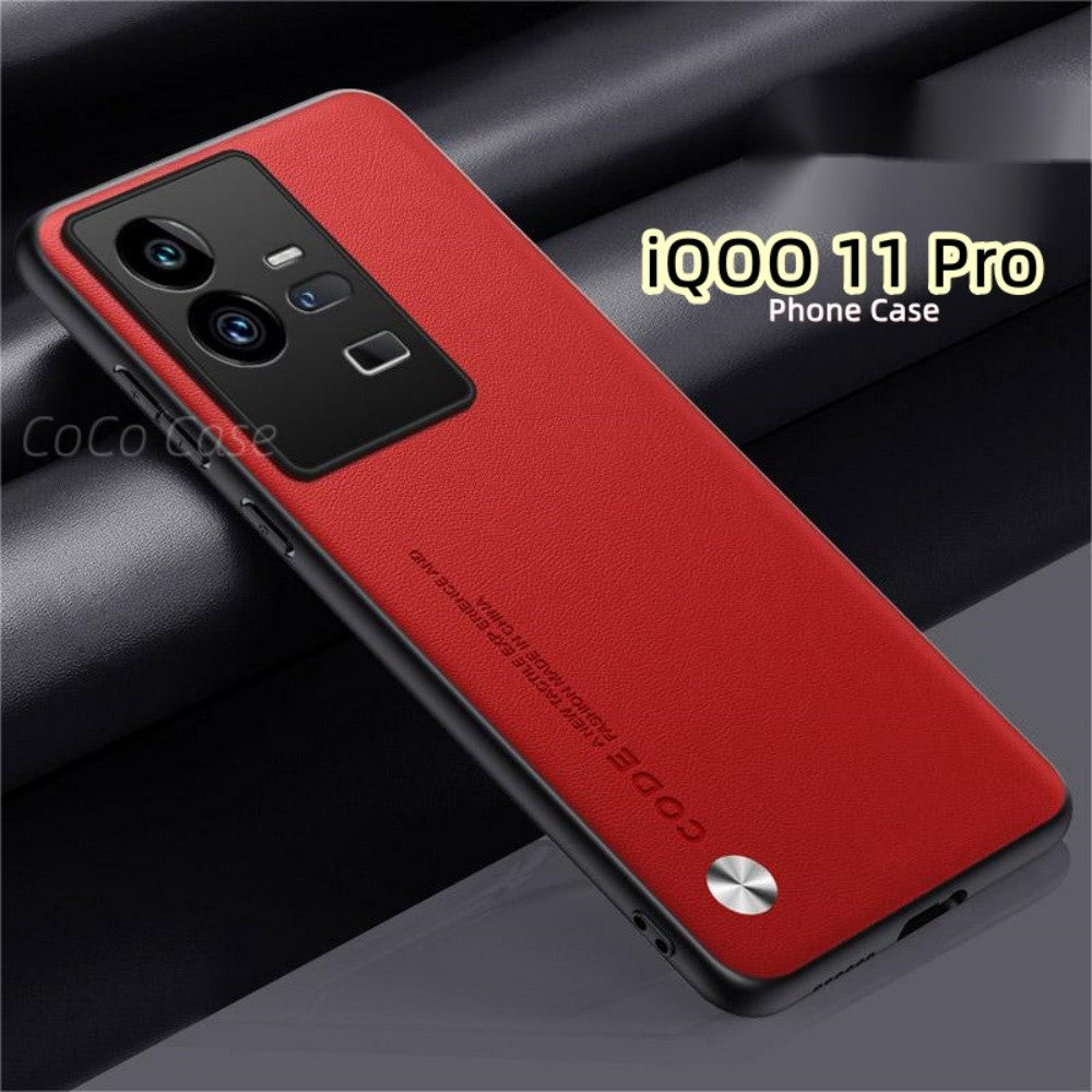 For iQOO 11 Pro Cover Silicone Professional Full Case Classic Simple Solid Color Phone Case Cover sweatproof