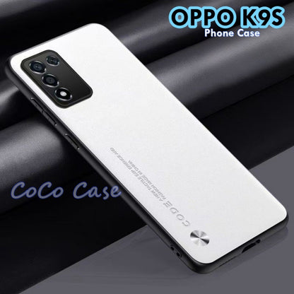 For OPPO K9S Cover Silicone Professional Full Case Classic Simple Solid Color Phone Case Cover sweatproof