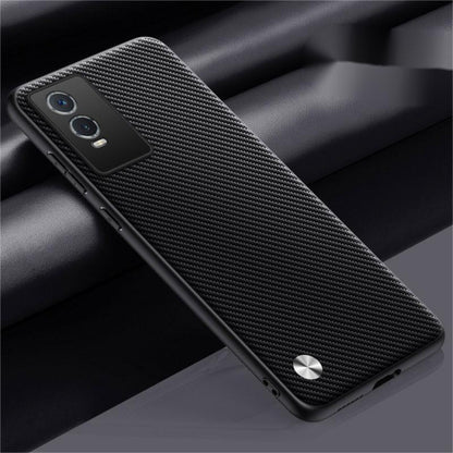 For VIVO Y76S Cover Silicone Professional Full Case Classic Simple Solid Color Phone Case Cover sweatproof