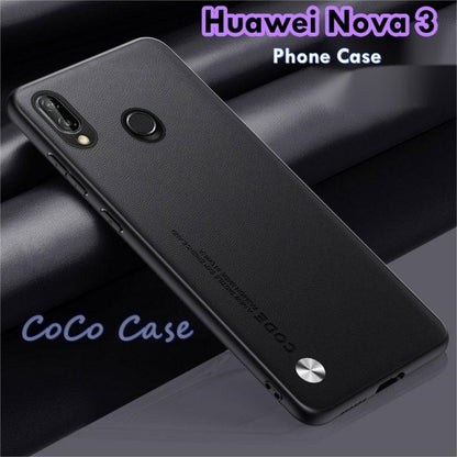 For Huawei Nova 3 Cover Silicone Professional Full Case Classic Simple Solid Color Phone Case Cover sweatproof