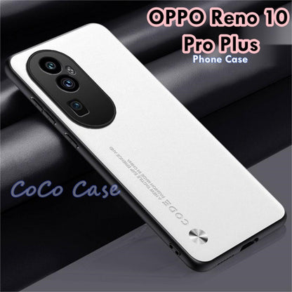 For OPPO Reno 10 Pro Plus Cover Silicone Professional Full Case Classic Simple Solid Color Phone Case Cover sweatproof