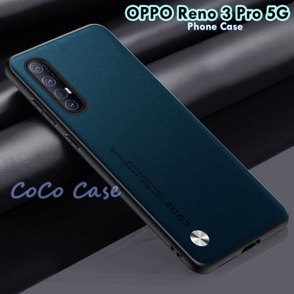 For OPPO Reno 3 Pro 5G Cover Silicone Professional Full Case Classic Simple Solid Color Phone Case Cover sweatproof
