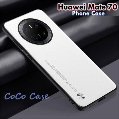 For Huawei Mate 70 Cover Silicone Professional Full Case Classic Simple Solid Color Phone Case Cover sweatproof