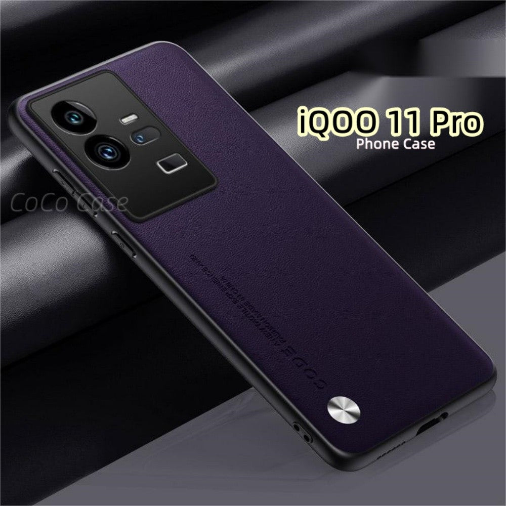 For iQOO 11 Pro Cover Silicone Professional Full Case Classic Simple Solid Color Phone Case Cover sweatproof