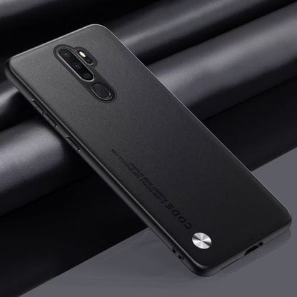 For OPPO A9 2020 Cover Silicone Professional Full Case Classic Simple Solid Color Phone Case Cover sweatproof