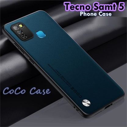 For Tecno Samt 5 Cover Silicone Professional Full Case Classic Simple Solid Color Phone Case Cover sweatproof