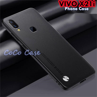 For VIVO X21i Cover Silicone Professional Full Case Classic Simple Solid Color Phone Case Cover sweatproof