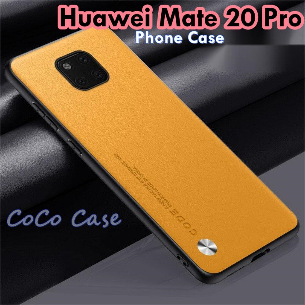 For Huawei Mate 20 Pro Cover Silicone Professional Full Case Classic Simple Solid Color Phone Case Cover sweatproof
